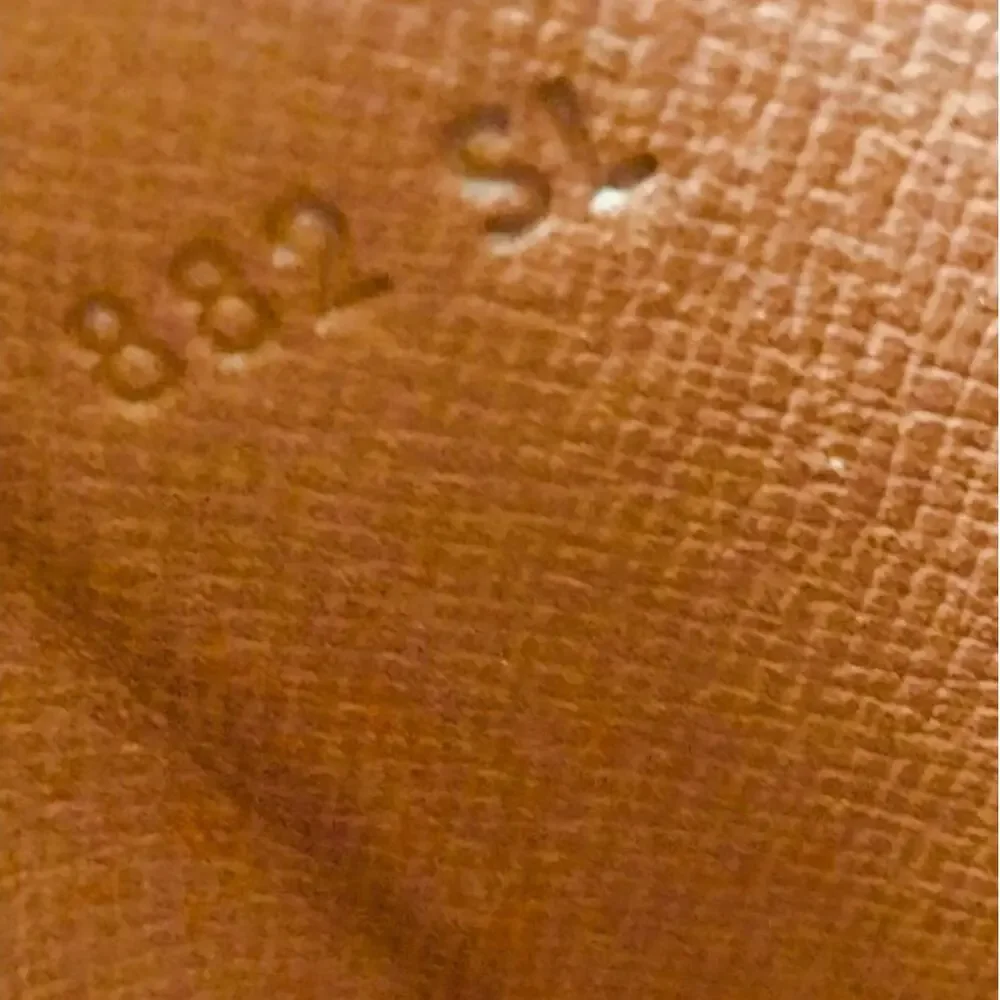 Louis Vuitton Monogram Cartouchiere Crossbody Vintage Brown Leather Shoulder Bag